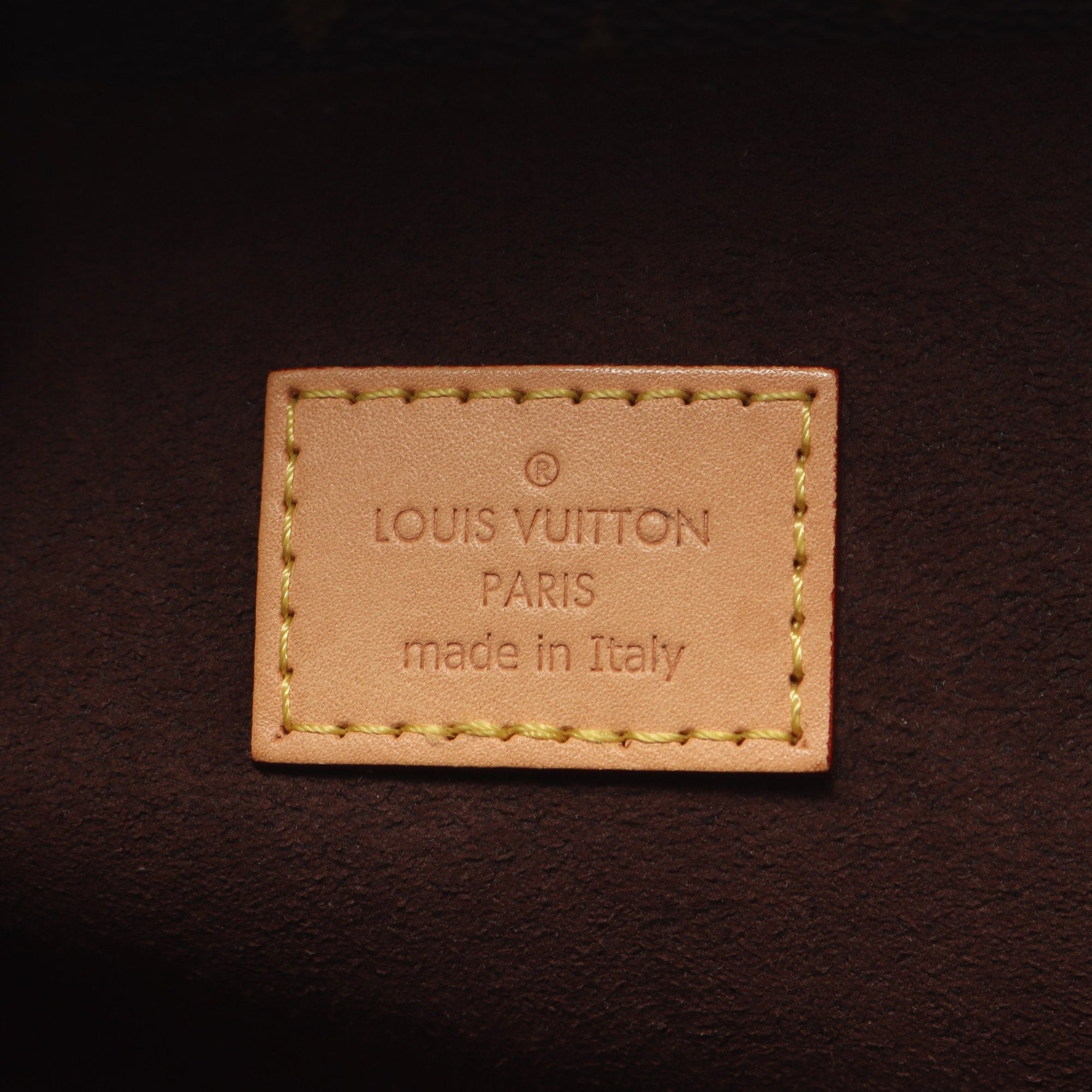 Pochette Metis MM Monogram Handbag PVC Leather Brown 2WAY