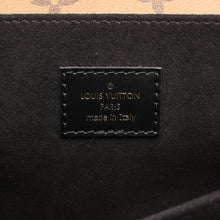 Pochette Metis MM Monogram reverse Handbag PVC Leather Brown Black 2WAY