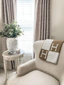 H | Wol cashmere blanket