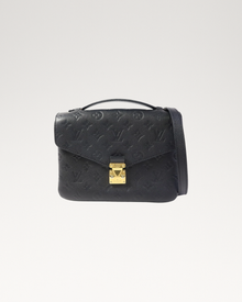 LOUIS VUITTON LV GHW Pochette Metis 2 Way Bag M41487 Monogram Empreinte Black