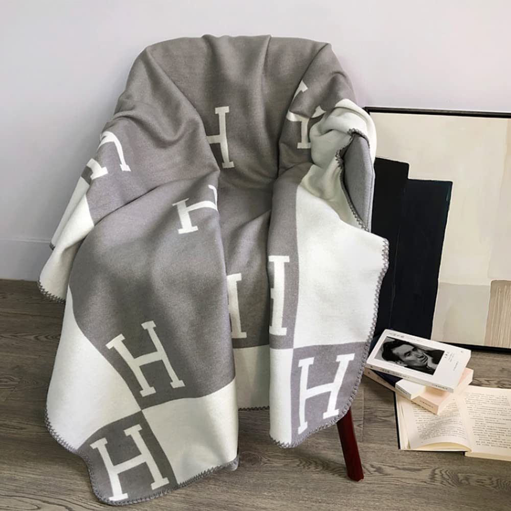 H | Wol cashmere blanket