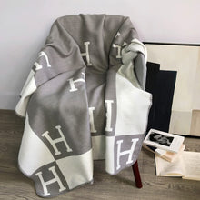 H | Wol cashmere blanket