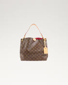 Louis Vuitton Graceful PM Shoulder Bag Monogram Brown