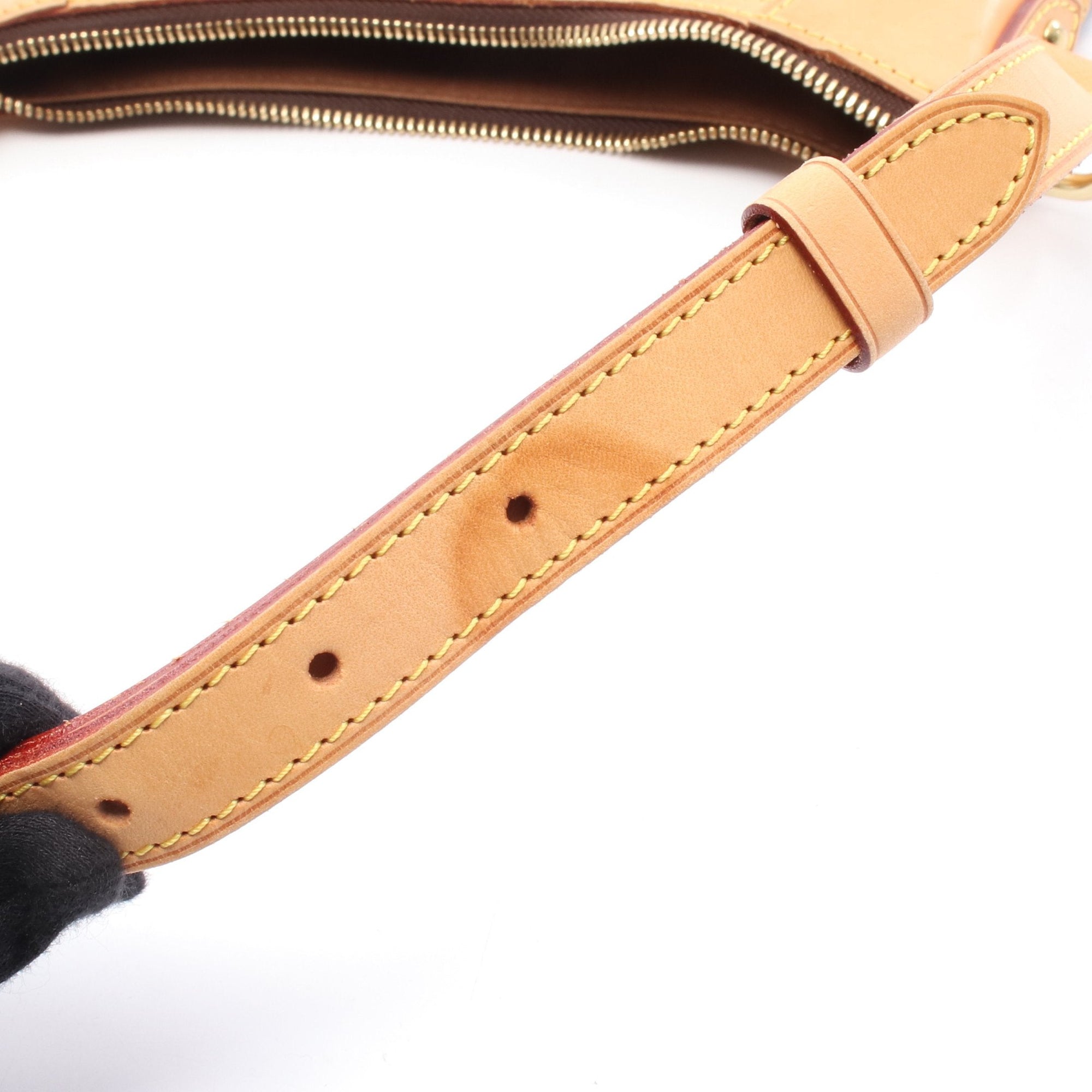 Odeon PM Monogram Shoulder bag PVC Leather Brown