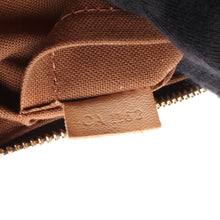 Odeon PM Monogram Shoulder bag PVC Leather Brown