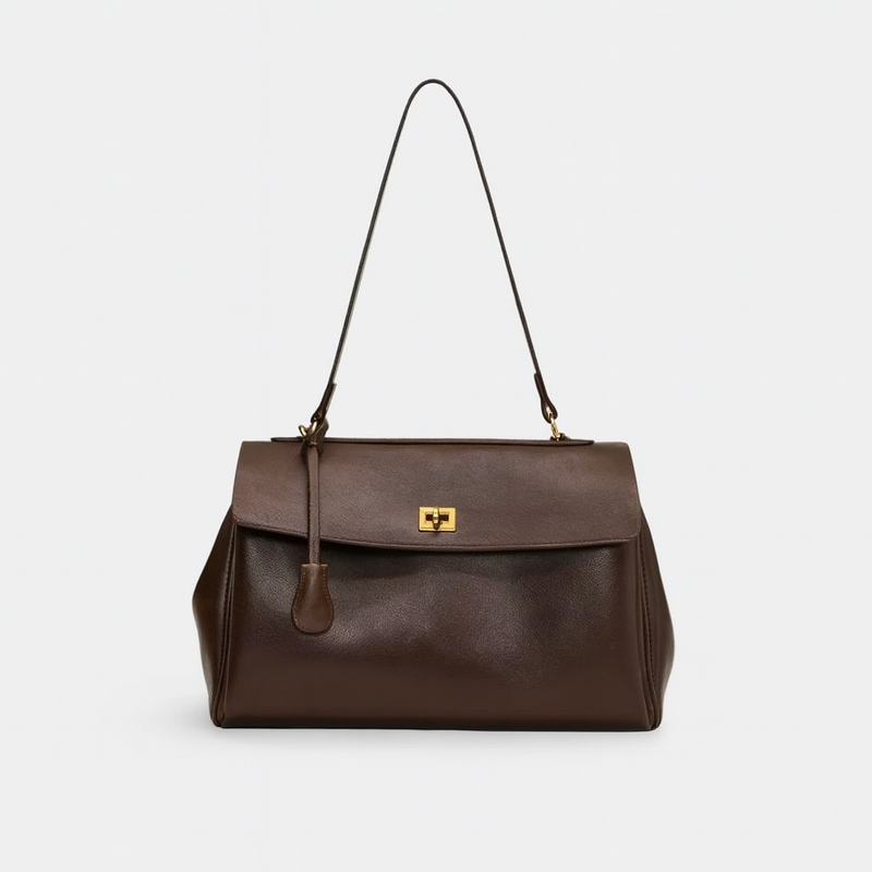 TROCADERO | Vegan Leather Dark brown