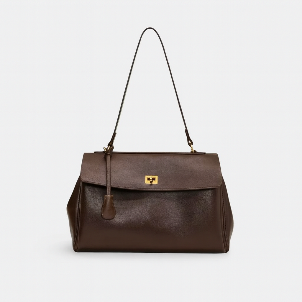 TROCADERO | Vegan Leather Dark brown