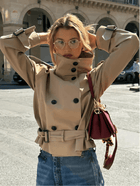 Sofie |  Cropped Trench Coat