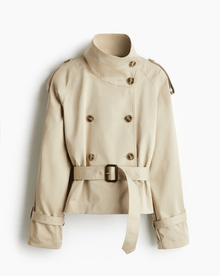 Sofie |  Cropped Trench Coat