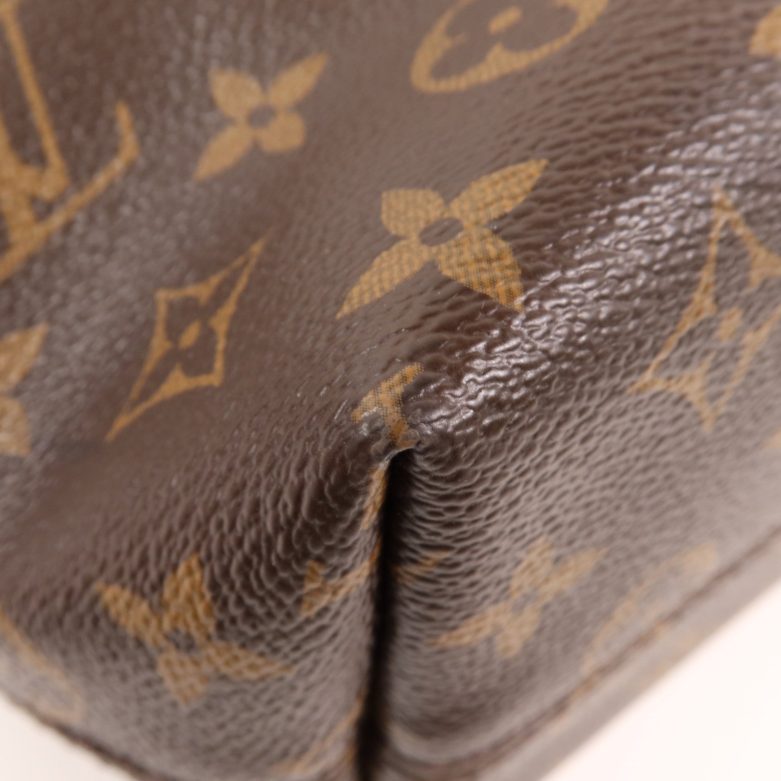 Louis Vuitton Graceful PM Shoulder Bag Monogram Brown