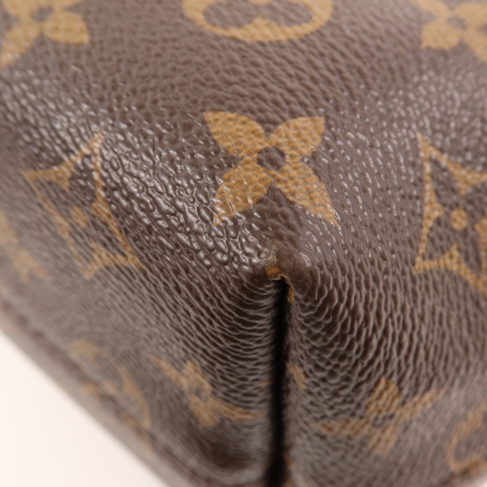 Louis Vuitton Graceful PM Shoulder Bag Monogram Brown