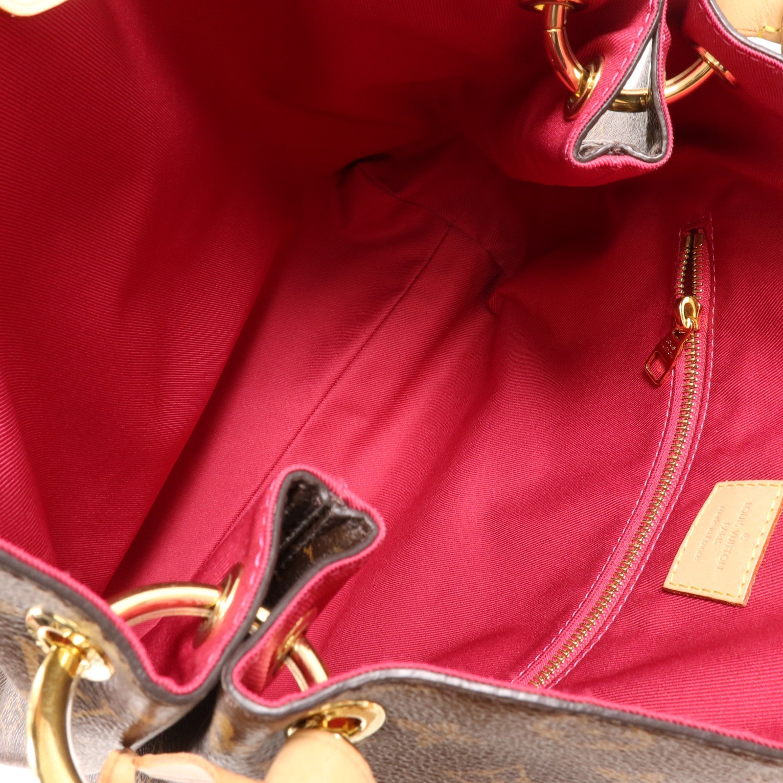 Louis Vuitton Graceful PM Shoulder Bag Monogram Brown