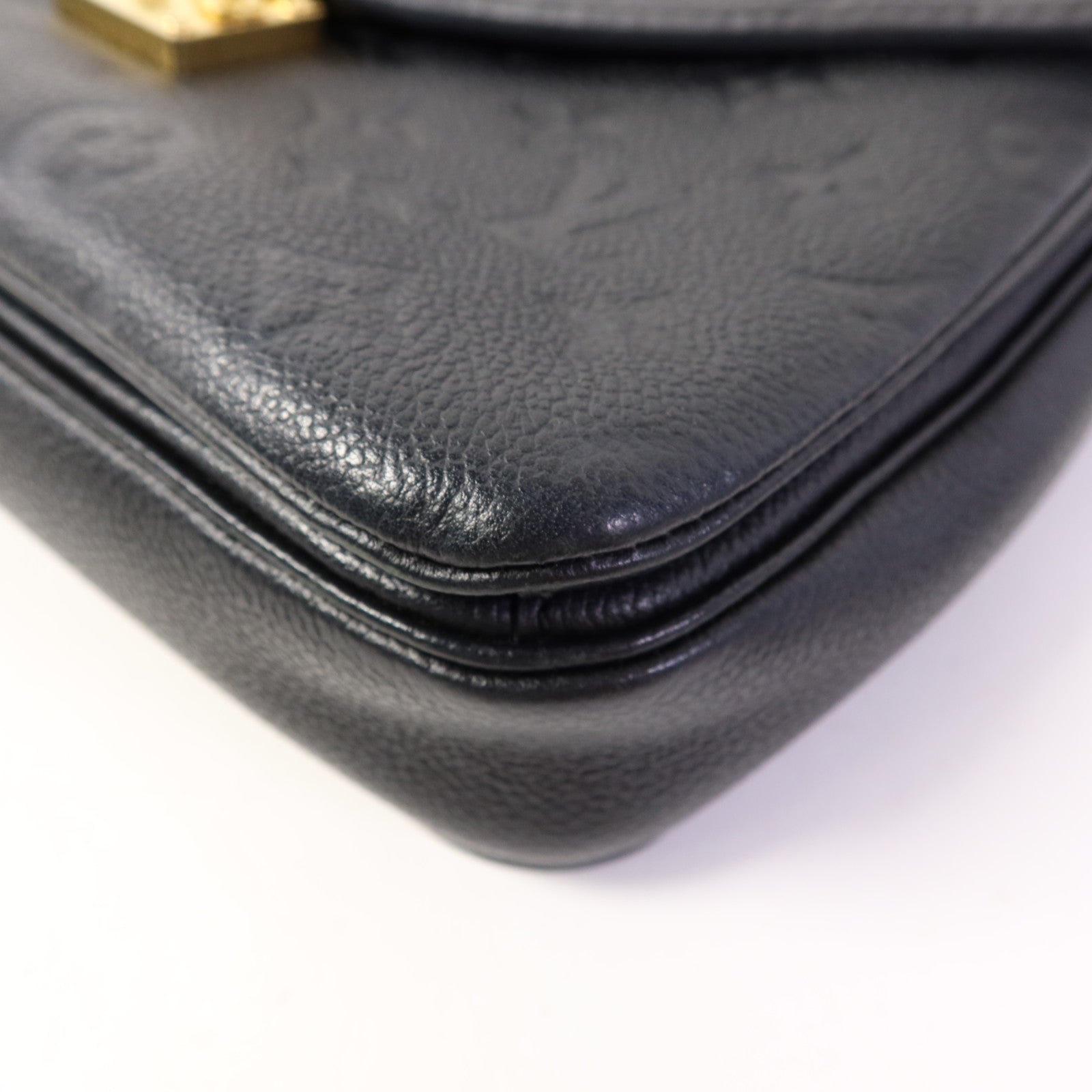 LOUIS VUITTON LV GHW Pochette Metis 2 Way Bag M41487 Monogram Empreinte Black