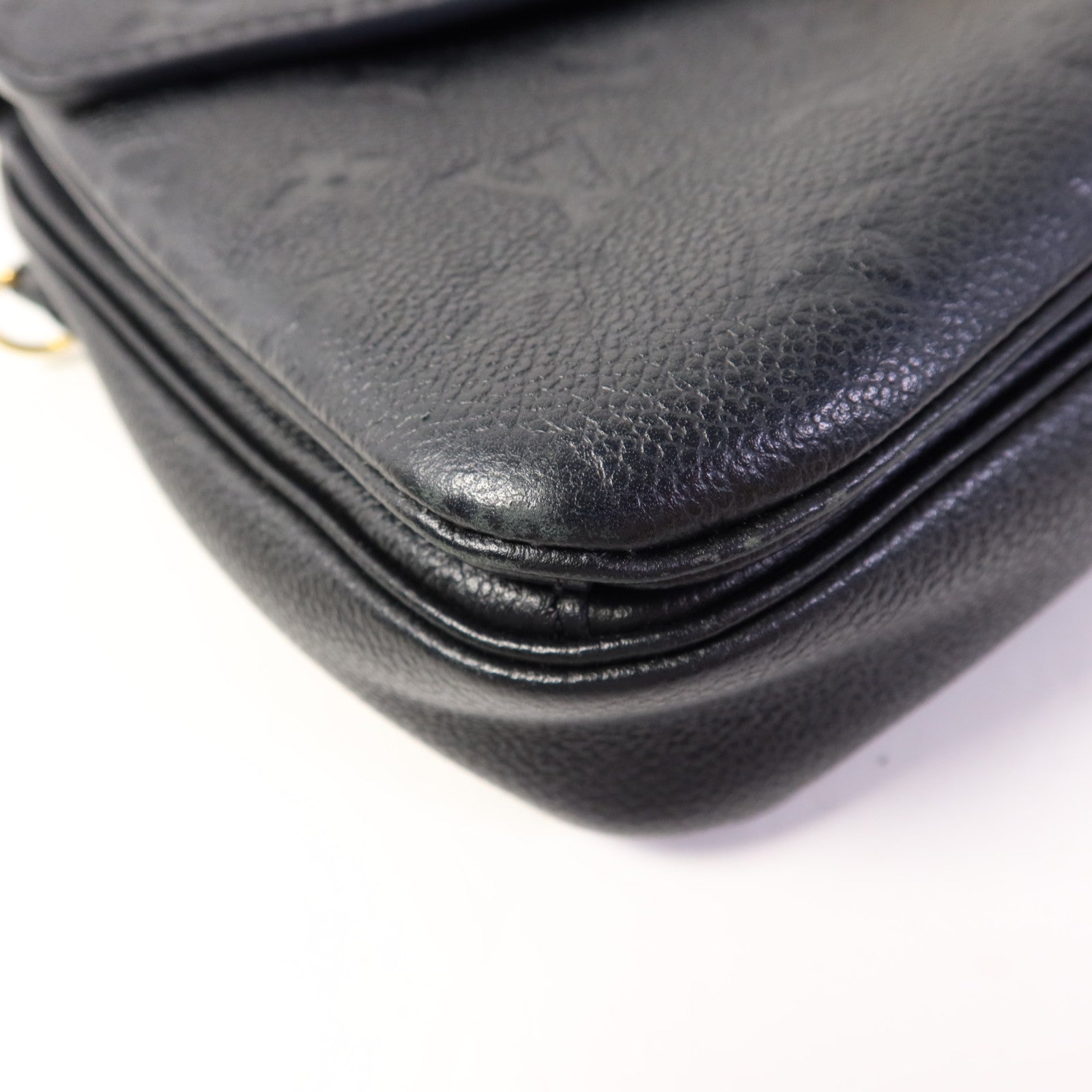 LOUIS VUITTON LV GHW Pochette Metis 2 Way Bag M41487 Monogram Empreinte Black