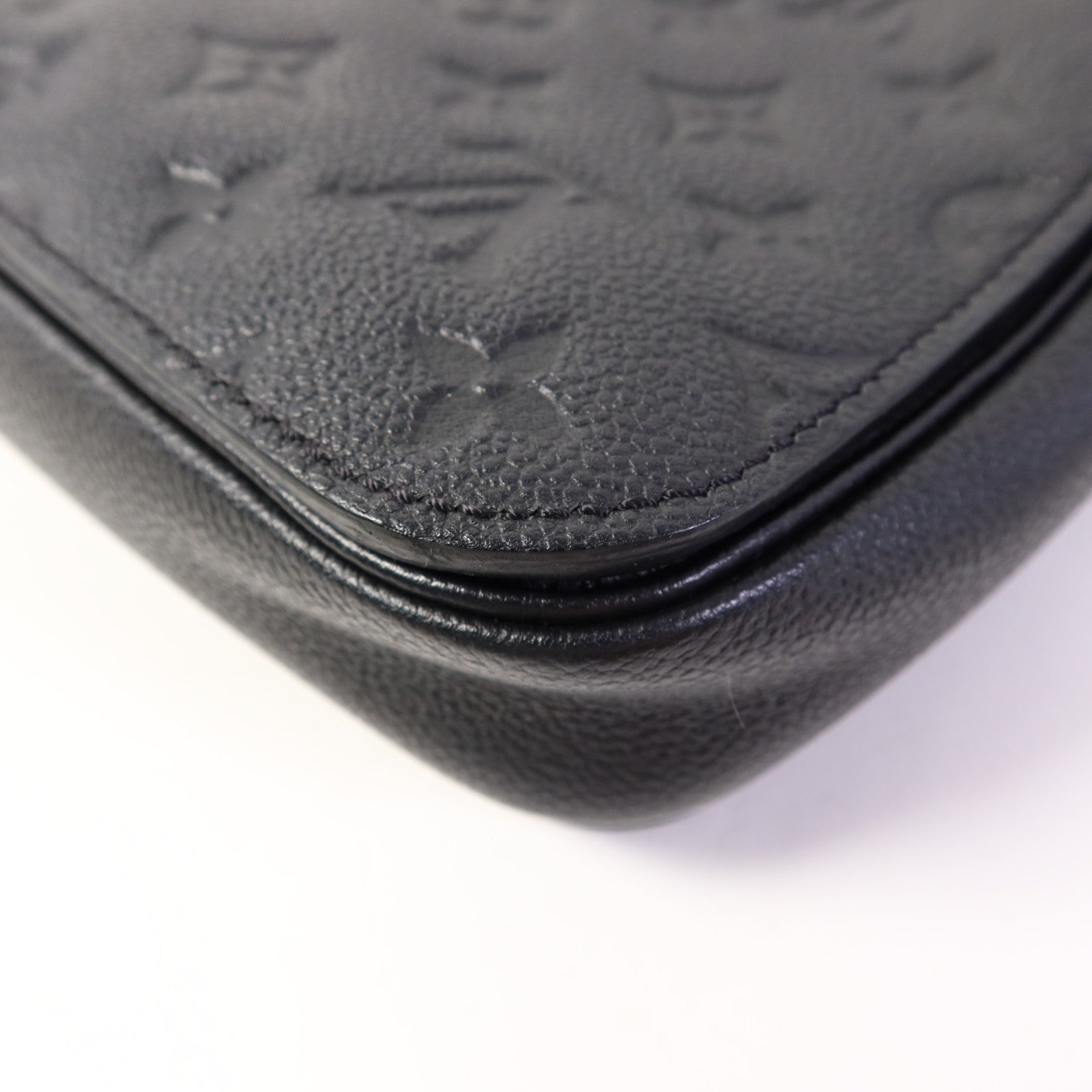 LOUIS VUITTON LV GHW Pochette Metis 2 Way Bag M41487 Monogram Empreinte Black