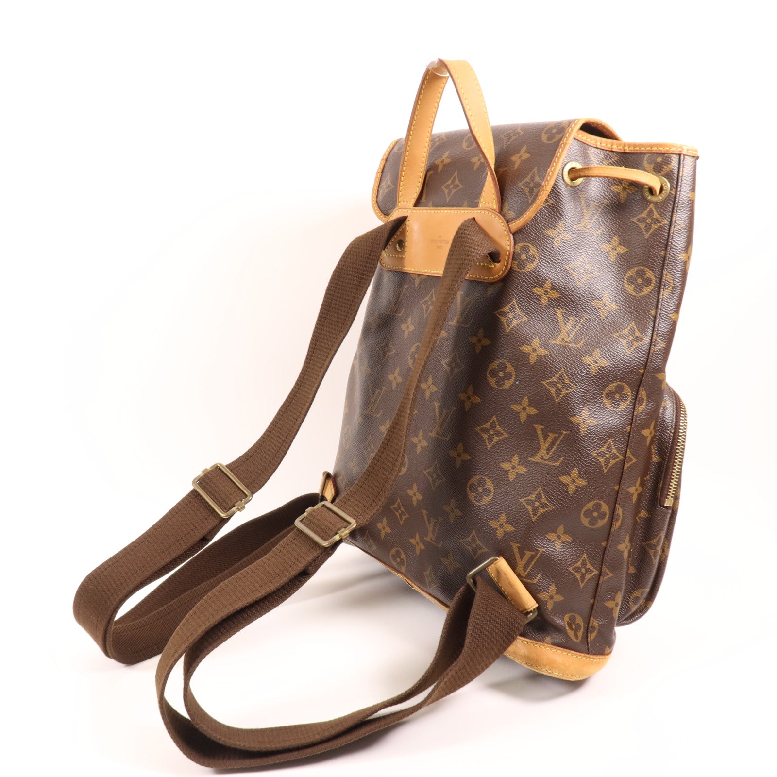 LOUIS VUITTON LV GHW Sac A Dos Bosphore Backpack M40107 Monogram Brown