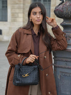 Molly | Trench-coat en faux daim
