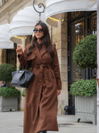 Molly | Trench-coat en faux daim