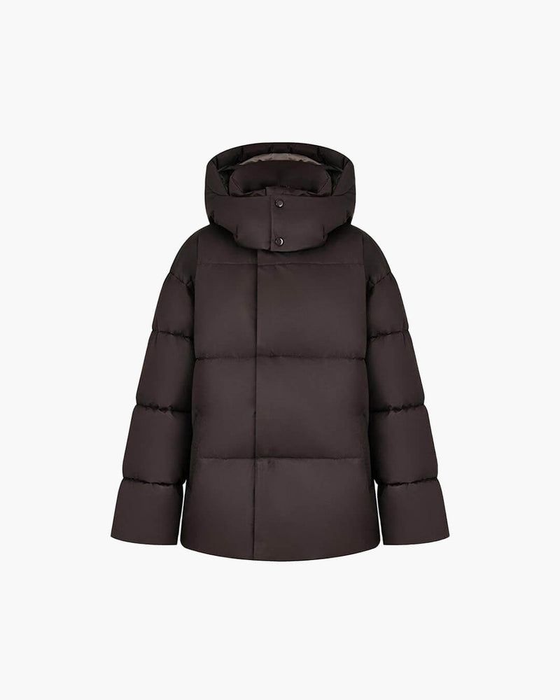 Leila |  Detachable Hood Puffer Jacket