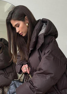 Leila |  Detachable Hood Puffer Jacket