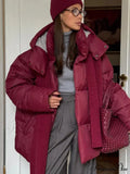 Leila |  Detachable Hood Puffer Jacket
