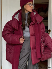Leila |  Detachable Hood Puffer Jacket