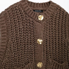 Women's Vest Outerwears Sleeveless Brown Sweater Knit Vest Women Preppy Cropped Sweaters Autumn Winter Vest Woman Knitwears