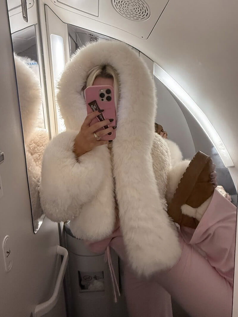 Henna | Faux Fur Jacket