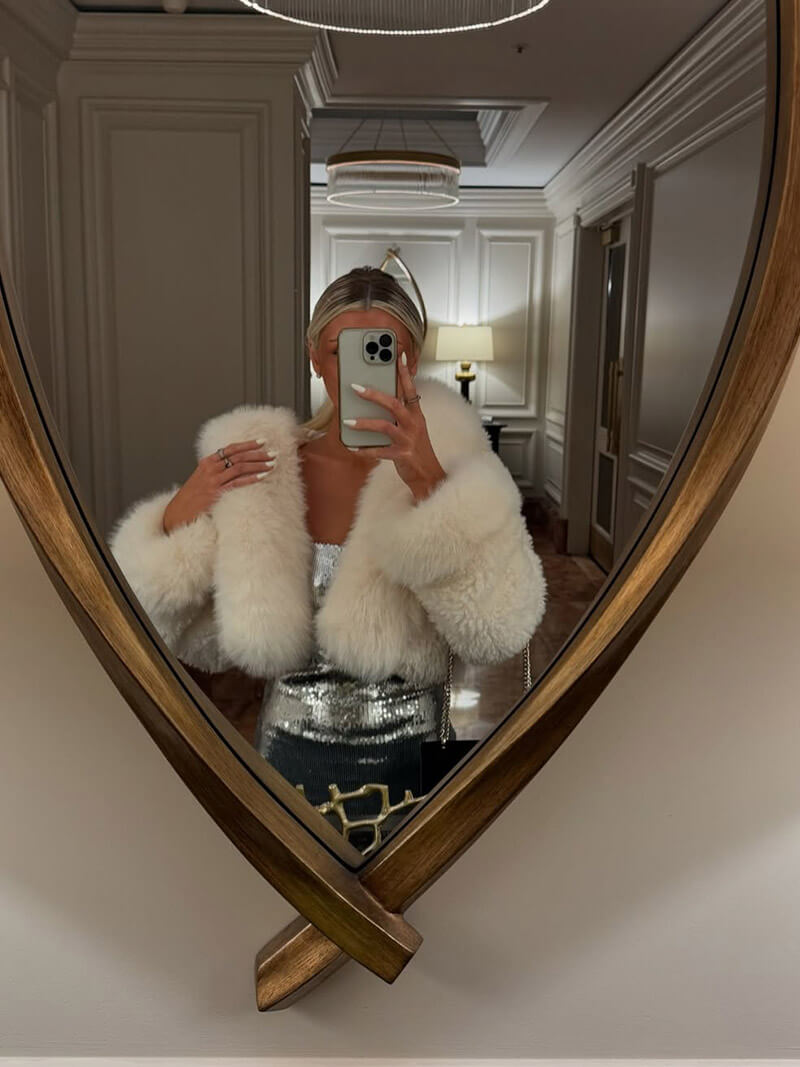 Henna | Faux Fur Jacket