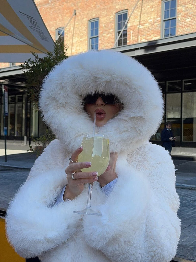 Henna | Faux Fur Jacket