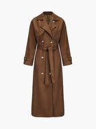 Molly | Trench-coat en faux daim