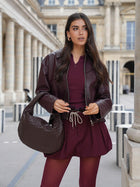 DOUTZEN | Leather Jacket